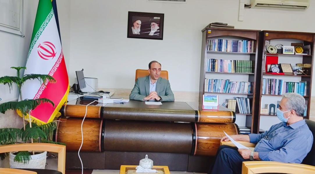 مصاحبه با آقای دکتر علویان مهر ریاست محترم دانشگاه صنعتی شیراز با موضوع طرح پل