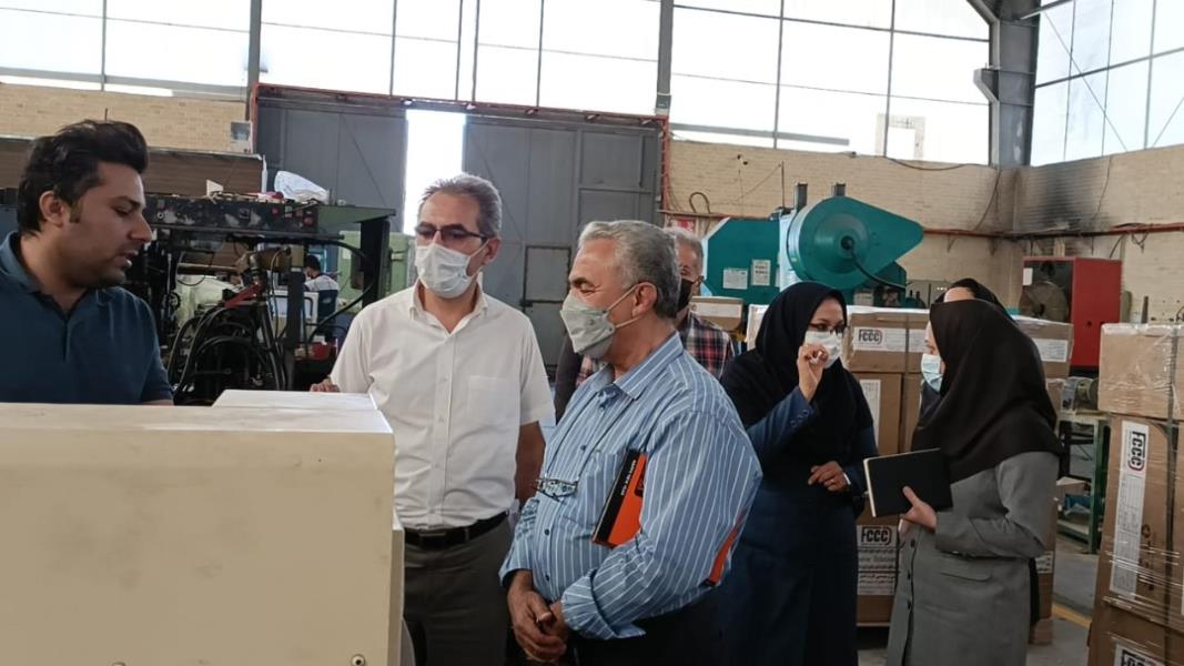 بازدید طرح پل و دانشگاه صنعتی شیراز از شرکت  کارت اعتباری فارس